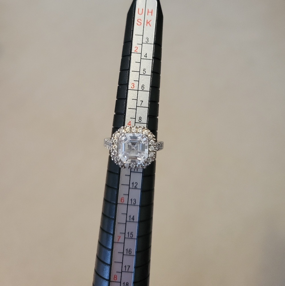 Vintage Topaz CZ Ring